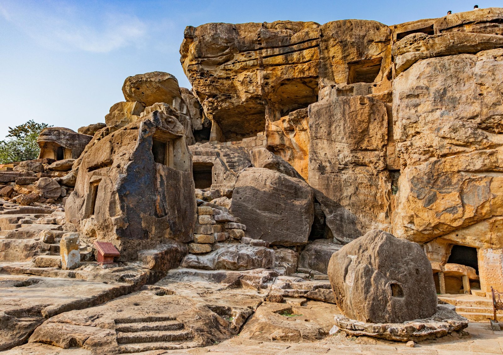 Explore the historical rock-cut caves of Odisha, showcasing intricate stone carvings and ancient architecture.